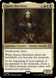 Queen Marchesa #350 (Rare) Commander Masters