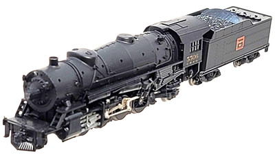 N Kato 126-0105 2-8-2 Heavy Mikado CBQ #5506 (Tested)