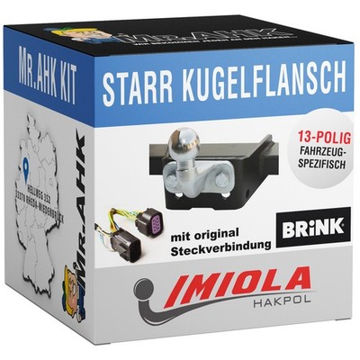 Anhängerkupplung starr für Peugeot Boxer L1-L3 ab 24 + 13pol spezifisch