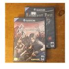 Capcom Resident Evil & Resident Evil 4 GameCube NTSC-U/C Manual 2-Disc Set