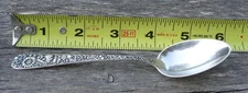 S Kirk and Son Inc. Repousse Sterling Silver 5 O'clock Teaspoon 5 5/8"