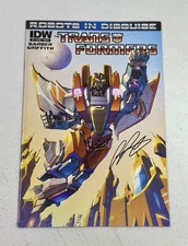 Transformers: Robots In Disguise #3 (2012) IDW Comics Signed Andrew Griffith