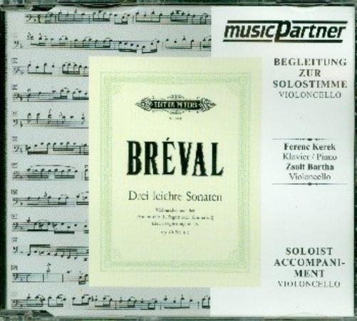 Brval, J-B Drei Leichte Sonaten Op.40 Nr.1-3 CD NUOVO