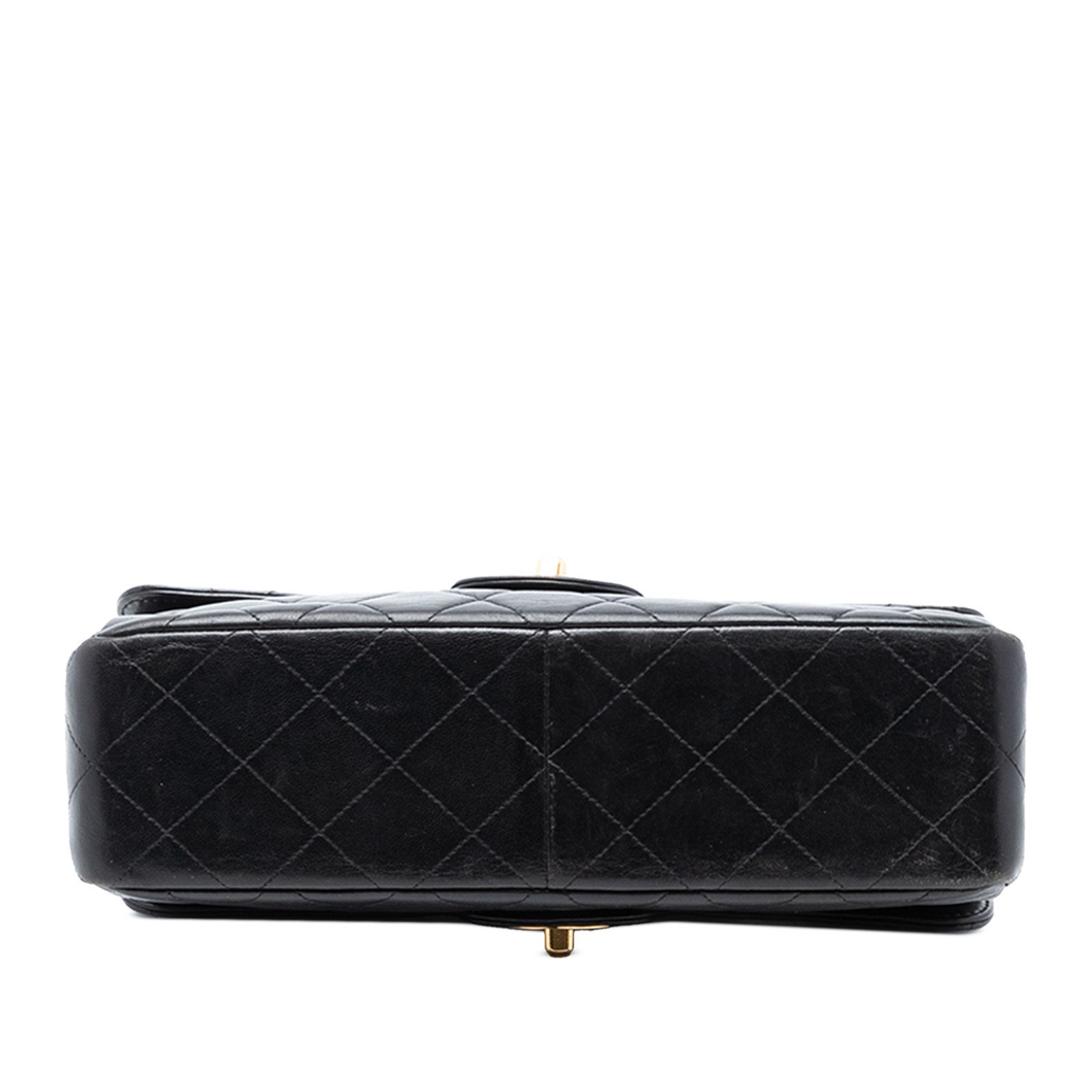 Authenticated Chanel Medium Quilted Lambskin Doub… - image 3