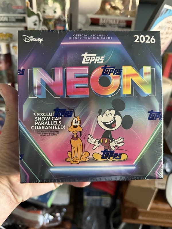 2026 Topps Disney Neon - Mega Box - Factory Sealed