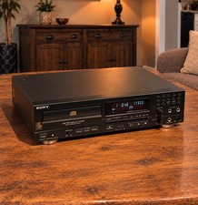 Sony CD Player CDP-K1 Compact Disc Player - TESTED - CLEANED - NO REMOTE