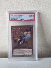 Fallen of Albaz RA04-DE034 1st Ed YuGiOh Quarter Century Stampede PSA 10