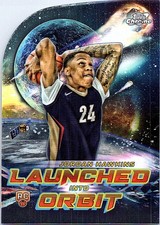 2023-24 Topps Chrome Cosmic #LIO-8 Jordan Hawkins Launched Into Orbit