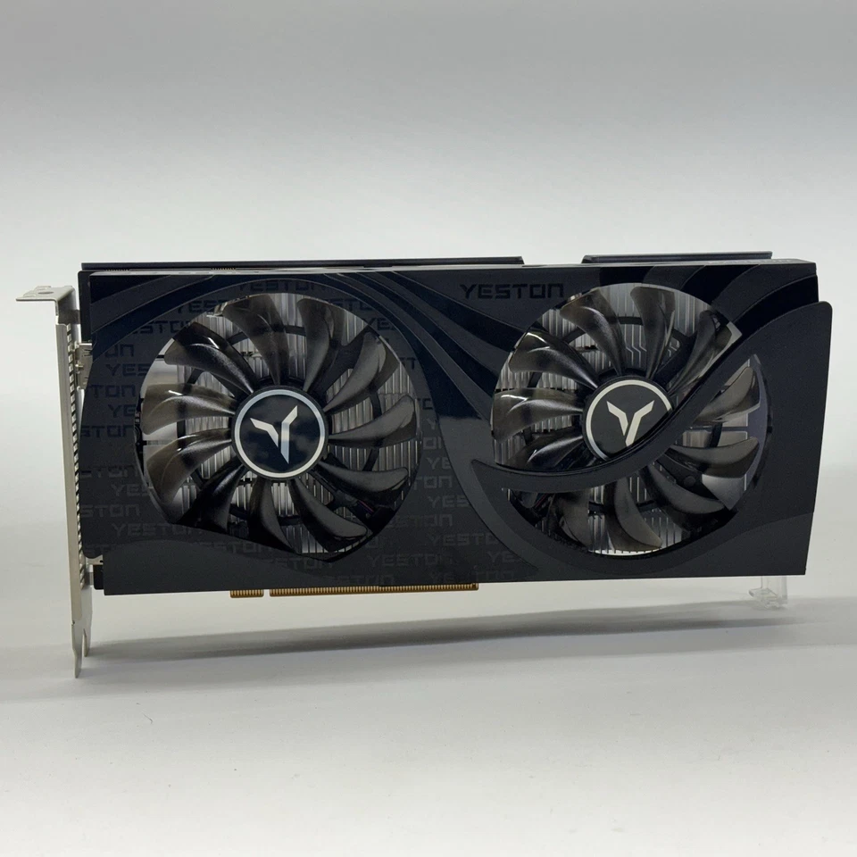 New Radeon RX 6500 XT Yeston GAMING OC 4GB GDDR6 Graphics Card Aluminum Housing - Image 4 of 4