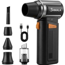Rechargeable Electric Air Duster with 4 Speed Settings - Perfect for Electronics