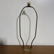 Wescal Lamp Shade Harp 11 Brass Gold Color Electric Lamp Shade Holder