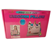 Make Your Own Unicorn Pillow Craft Kit No Sewing Required New And Complete