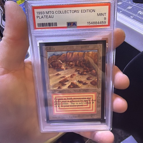 1993 MTG Collectors’ Edition Plateau PSA 9 Mint Dual Land MTG CE Reserved List