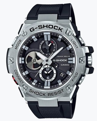 G SHOCK GST B100 1AJF G STEEL Solar Bluetooth Radio Watch Japan Model.