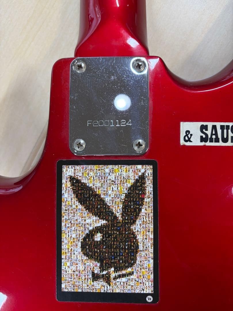 Spectrum Electric Guitar Metallic Red Teisco Made By Fujigen | eBay