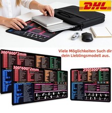Mauspad Deutsch Anti-Rutsch Gaming Desk Mausp...