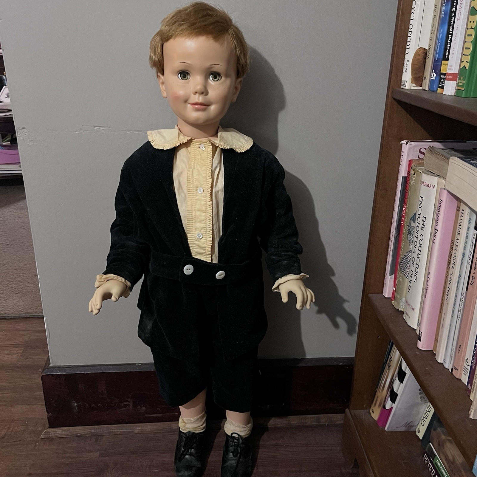 Vintage Ideal Peter Playpal Boy Companion Doll TLC Hips Rest
