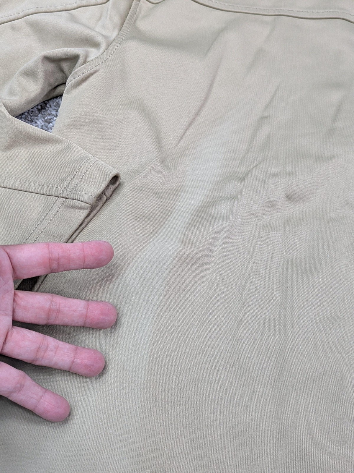 Helly Hansen Jacket Mens Medium Tan Softshell Ful… - image 19