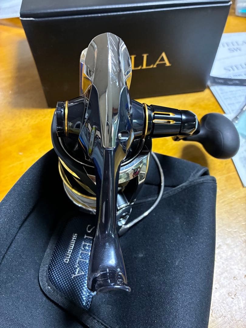 Shimano Stella 14000XG Spinning Reel Used PE Line 200m Smooth Condition - Image 5