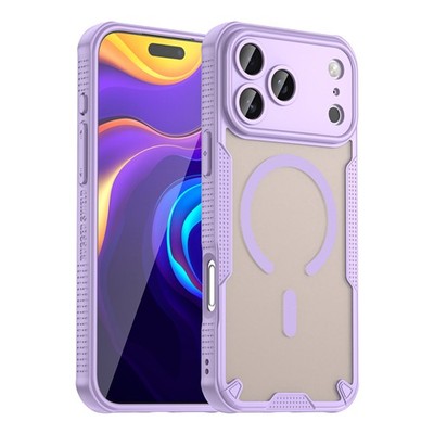 Magnetische Stoßfeste Frost Matt TPU Hülle für iPhone 17E 17 Pro Max 16 15 14 13