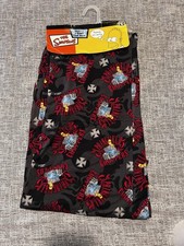 Pigiama Uomo Pigiama Simpsons Springfield Choppers Tasche Grande Raro 2004