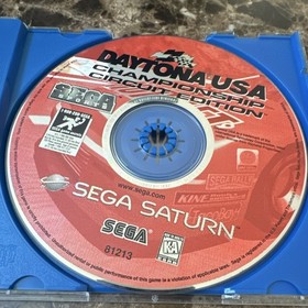 Sega Saturn Daytona USA Championship Circuit Edition Manual w/ Reg Included