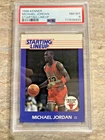 Kenner 1988 Starting Lineup Michael Jordan PSA 8 Chicago Bulls Basketball Card