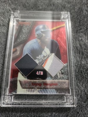 Tony Gwynn 2022 Jersey Fusion Dual Patch #4/10 Card TG97G