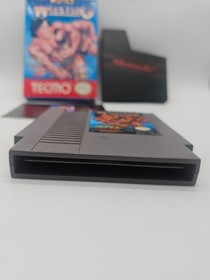 Tecmo World Wrestling NES Nintendo Complete CIB NICE!