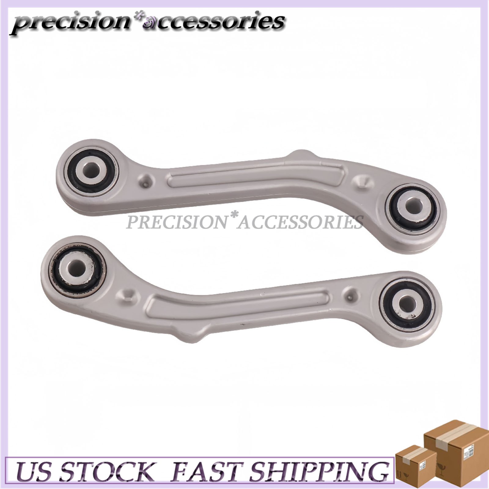 670007252 For Maserati Ghibli Quattroporte 14+ 2X Rear Upper/Lower Control Arms