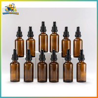 Pipettenflasche 50Ml Braun Aus Glas FüR äTherische ÖLe – 12 StüCk