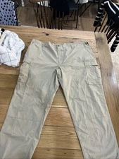 3 PAIR Propper men's Tactical, Cargo Pants Khaki, Zip Fly, pants size 3 XL /R