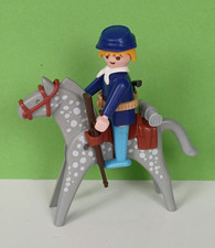 Playmobil Sammlung Figur Nordstaatler mit Pferd Satteltasche ACW Western