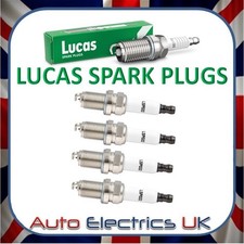 VW GOLF AMAROK SEAT SKODA AUDI A1 A3 NGK PFR7S8EG SPARK PLUGS LUCAS LSP022 X 4