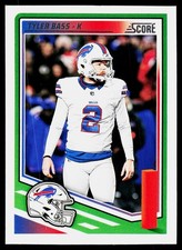 2025 Score Tyler Bass #66 Buffalo Bills