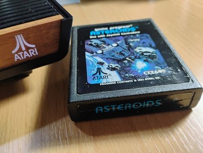 Asteroiden für Atari 2600, 2600+, 7800 - GEREINIGT UND GETESTET (2)
