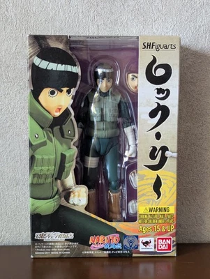 Bandai S.H. Figuarts NARUTO Shippuden Rock Lee Figure - Tamashii - Japan Anime - Image 1 of 4
