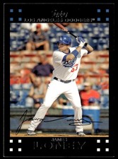 2007 Topps James Loney Los Angeles Dodgers #195