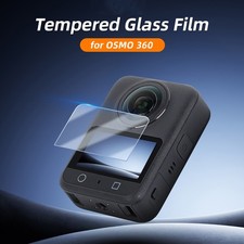 For DJI OSMO 360 Camera Screen Protector Tempered Glass 9H HD Anti-scratch Film