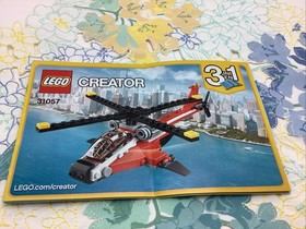 7 - Lego Creator Manual ONLY 31057 X3, 31043 X 2, 31027 & 31040