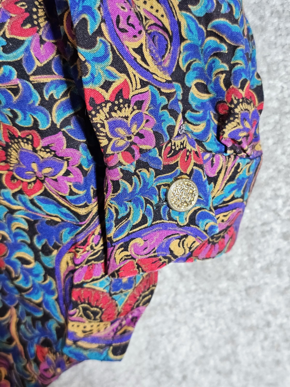 Vintage Basic Editions Long Sleeve Button Up Top … - image 6