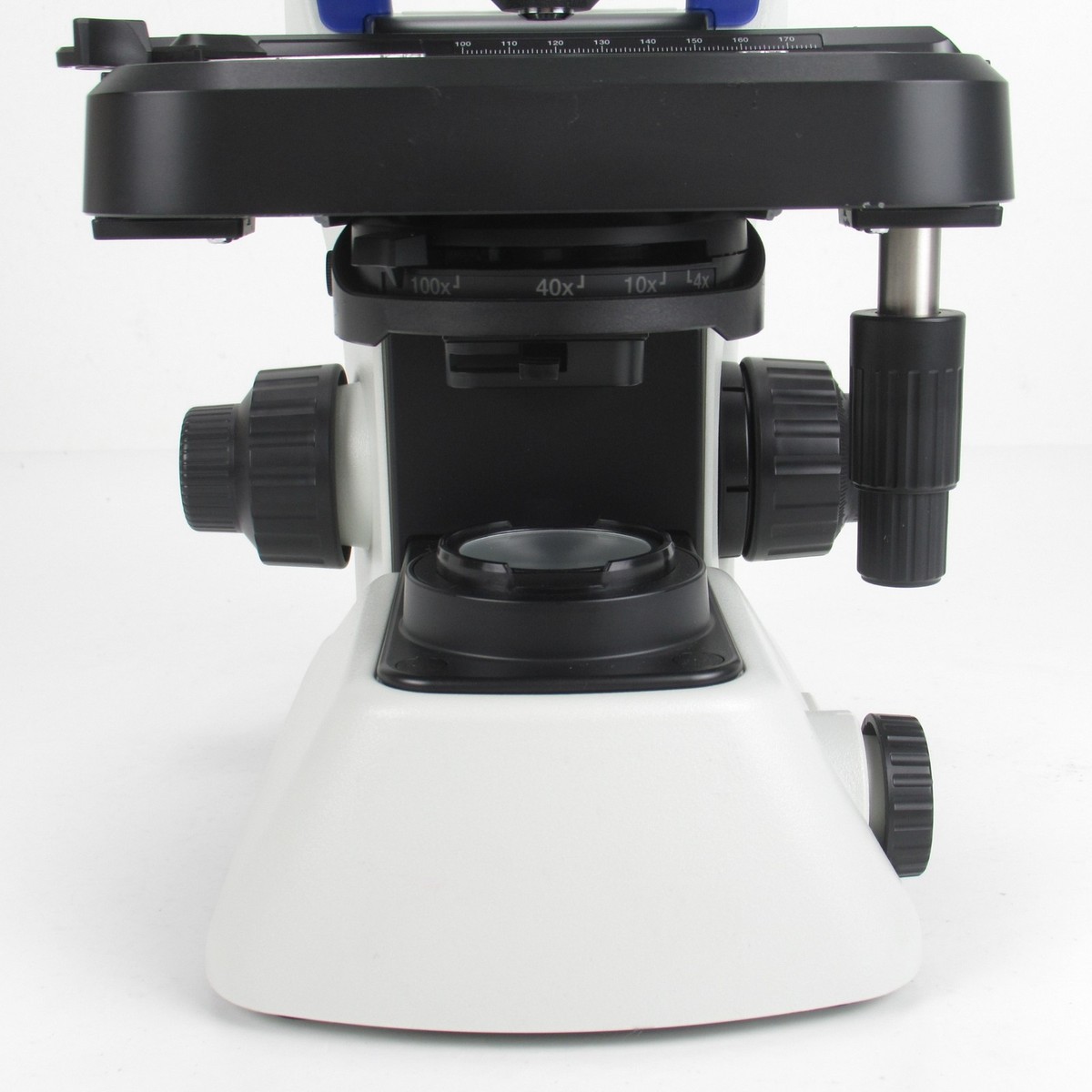 OLYMPUS CX23 LED BINOCULAR MICROSCOPE W/ 4X, 10X, 40X, 100X OBJ