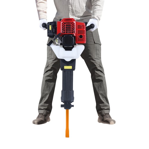 52cc Demolition Jack Hammer Concrete Breaker Drill w/ 2 Chisel Gas-Powered US - 第 16/24 張圖片