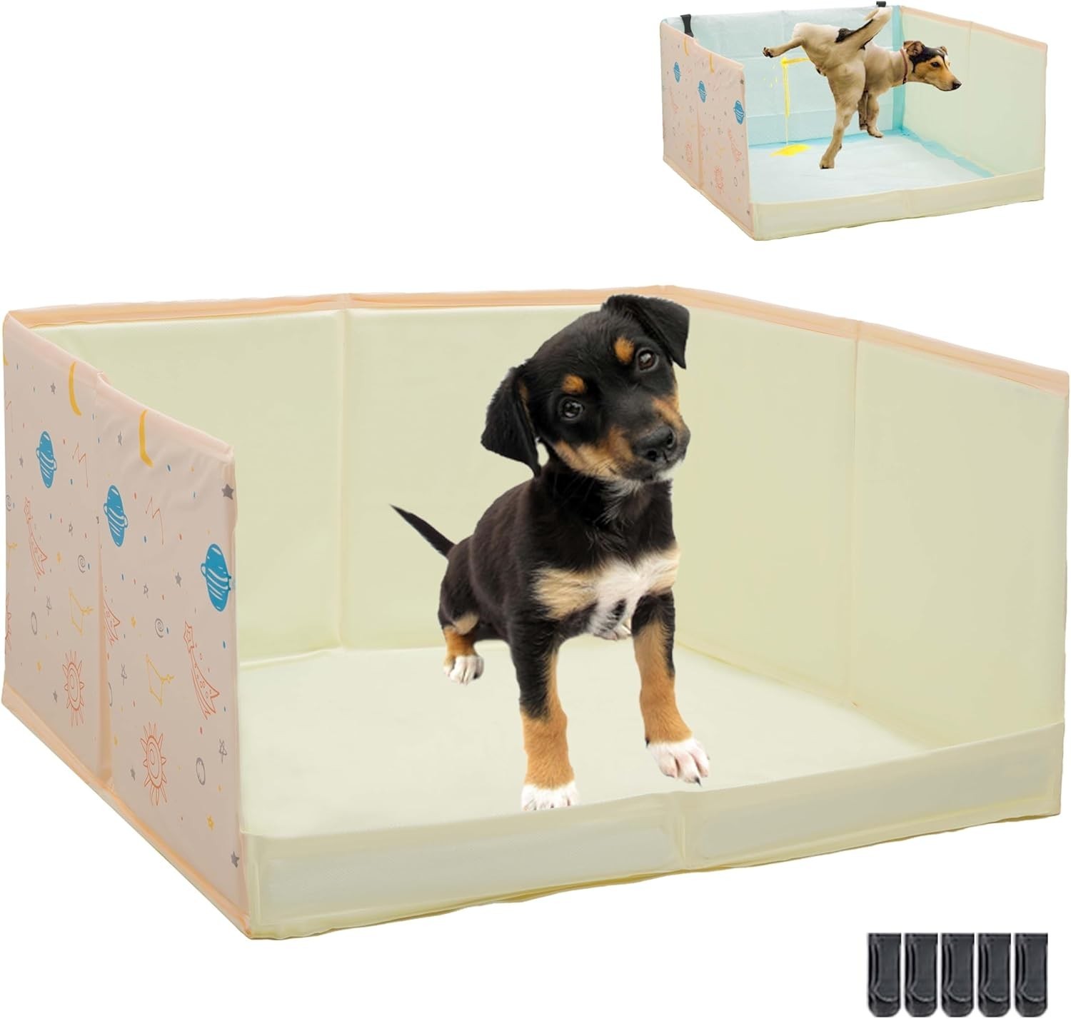 With High Walls,pee Pad Holder Tray For Dog,indoor Puppy Pot