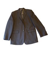 Nordstrom Boys Dark Navy Wool Blend Blazer Size 18