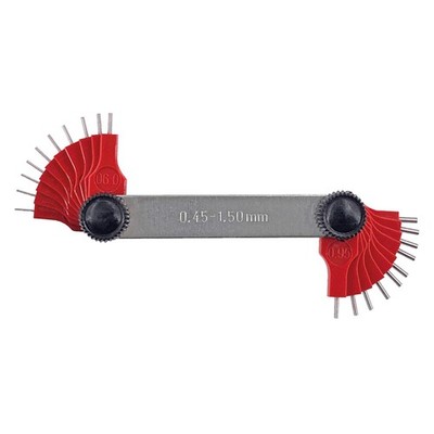 Düsenlehre Messbereich 0,45 1,5 mm / 1,5 3,0 mm
