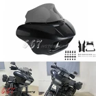 For Harley Fat Bob FXFB FXFBS 2018-2024 Unpainted Front Fairing Windshield Kit