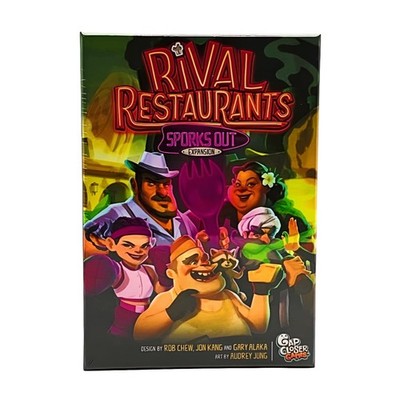 Rival Restaurants: SPORKS Out Expansion by Gap Closer Games - SEALED