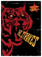 The Strokes Band Gig Tour Poster 2006 Mountain View California Last Nite