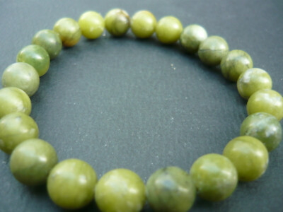 Bracelet Perles De Jade De Taïwan - Fait Main Sur Mesure - Homme Ou Femme - Neuf